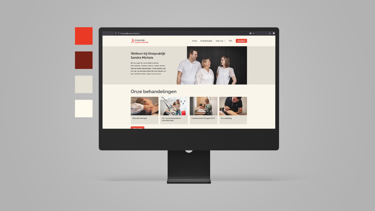 Rebrand – Kinépraktijk Sandra Michels